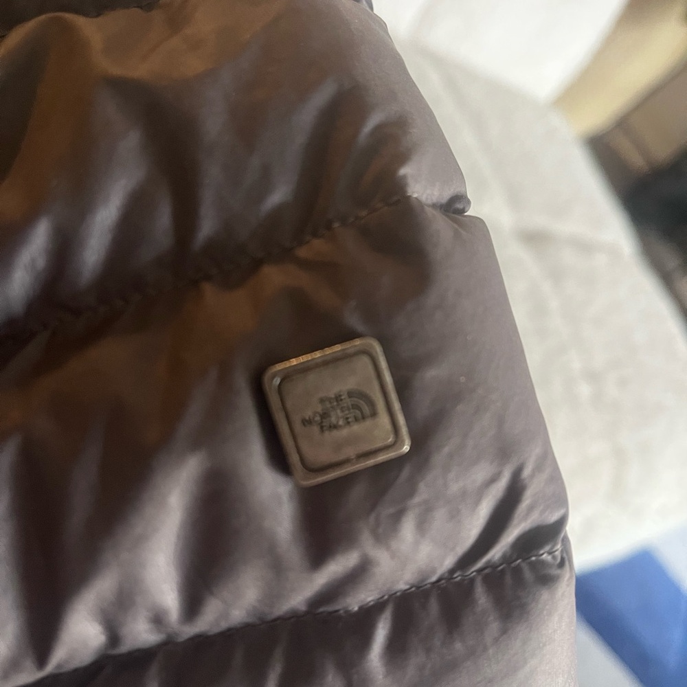 Women's Gray Puffer Coat - Picture 6 of 6